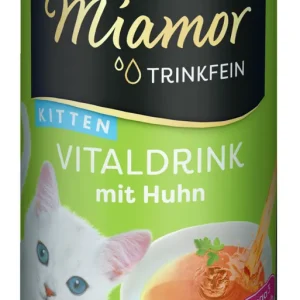 Top-Seller Sparpaket 2 x 135 ml Miamor Trinkfein Vitaldrink Kitten mit Huhn Katzen Drink